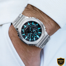SLX9842-AT91 Arctic Nebula Elite – Premium Analog-Digital Executive Watch