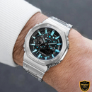SLX9842-AT91 Arctic Nebula Elite – Premium Analog-Digital Executive Watch