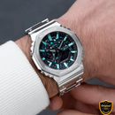 SLX9842-AT91 Arctic Nebula Elite – Premium Analog-Digital Executive Watch