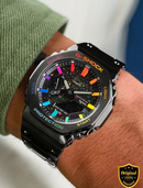 NBR9542-BR88 Nebula Spectrum Elite – Premium Analog-Digital Solar Sports Watch