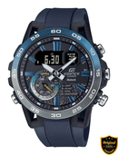 ECB3968-BN84  Blue Nova Fusion – Premium Hybrid Bluetooth Sports Watch