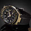 GLX9854-BG90 Golden Titan Eclipse – Premium Analog-Digital Luxury Sports Watch