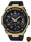 GLX9854-BG90 Golden Titan Eclipse – Premium Analog-Digital Luxury Sports Watch