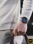ECB7821-BM64 Velocity Command Pro – Premium Bluetooth Solar Hybrid Chronograph Watch