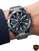 ECB5316-TM82 Titan Velocity Sync – Premium Tough Solar Hybrid Watch
