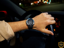 ECB3968-BN84  Blue Nova Fusion – Premium Hybrid Bluetooth Sports Watch