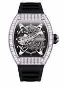 AUREX G100-SKELETON AUTOMATIC SILVER WATCH